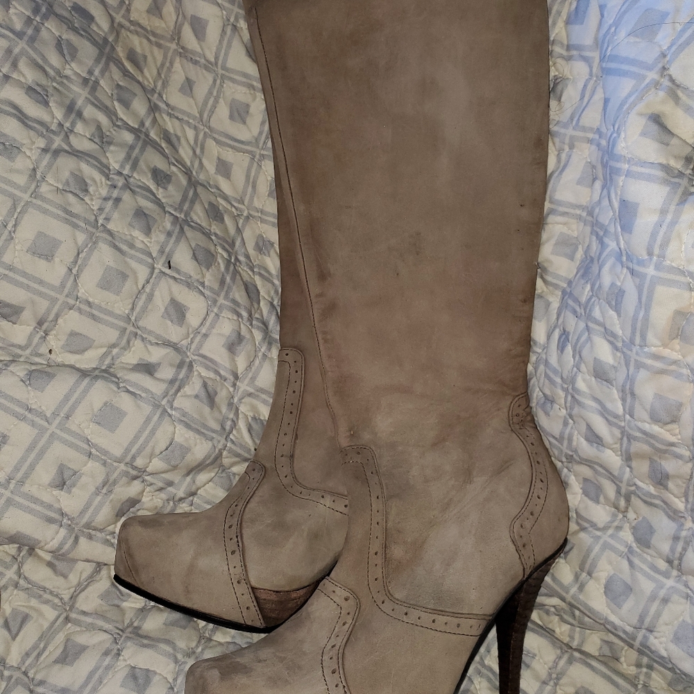Elizabeth & James Sq.Toe Stiletto Franky Boots - Picture 2 of 14